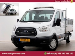 Ford Transit - 350 2.0 TDCI 130pk E6 Automaat D.C. Kipper met hoge boorden 05-2018