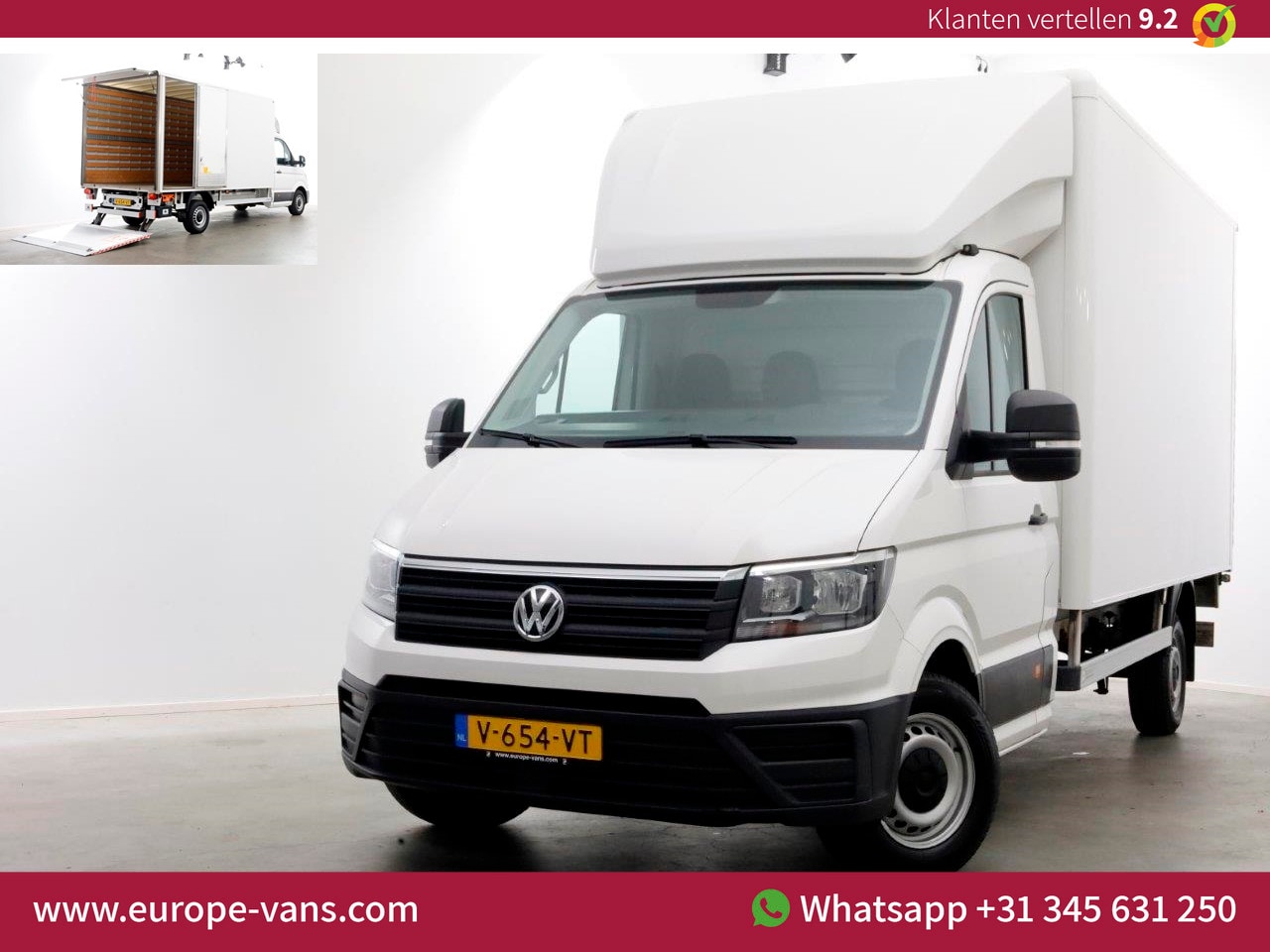 Volkswagen Crafter - 35 2.0 TDI 140pk Bakwagen met laadklep 02-2019 - AutoWereld.nl