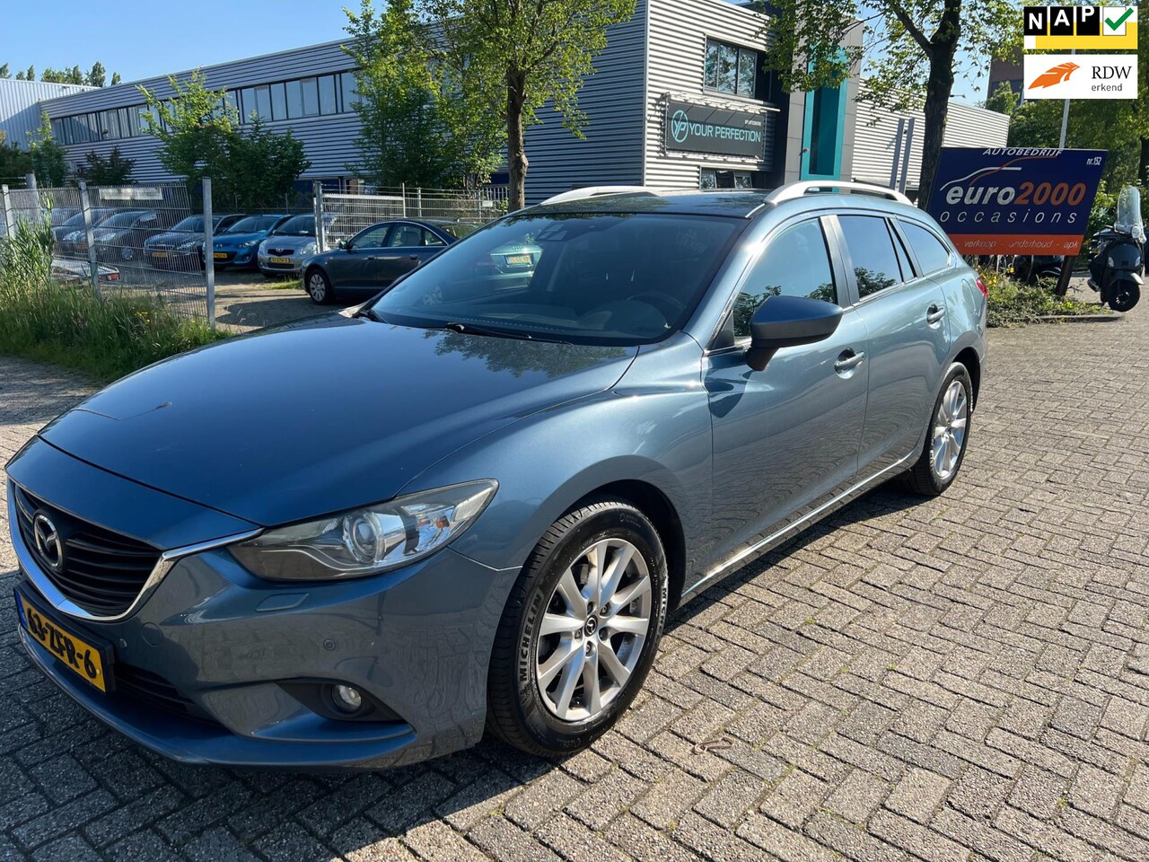 Mazda 6 Sportbreak - 2.0 TS+ Lease Pack - NAVIGATIE - KEYLESS ! - AutoWereld.nl