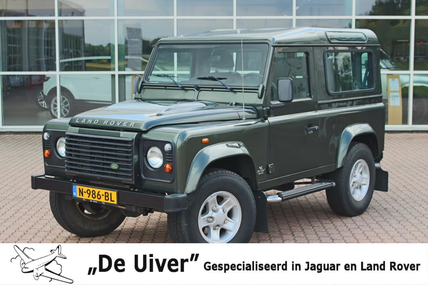 Land Rover Defender 90 - 2.4 TD SW S De Uiver Special + Airco + ABS/ETC - AutoWereld.nl