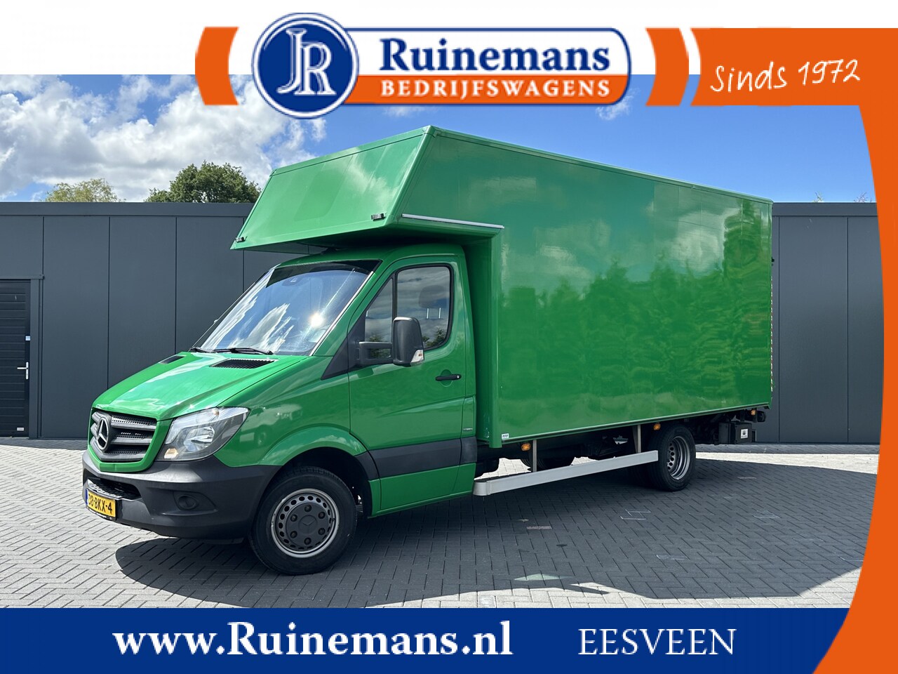 Mercedes-Benz Sprinter - 514 CDI AUTOMAAT EURO 6 / BAKWAGEN / GROOT RIJBEWIJS / HYDR. LAADKLEP / ZIJDEUR + OPSTAP - AutoWereld.nl