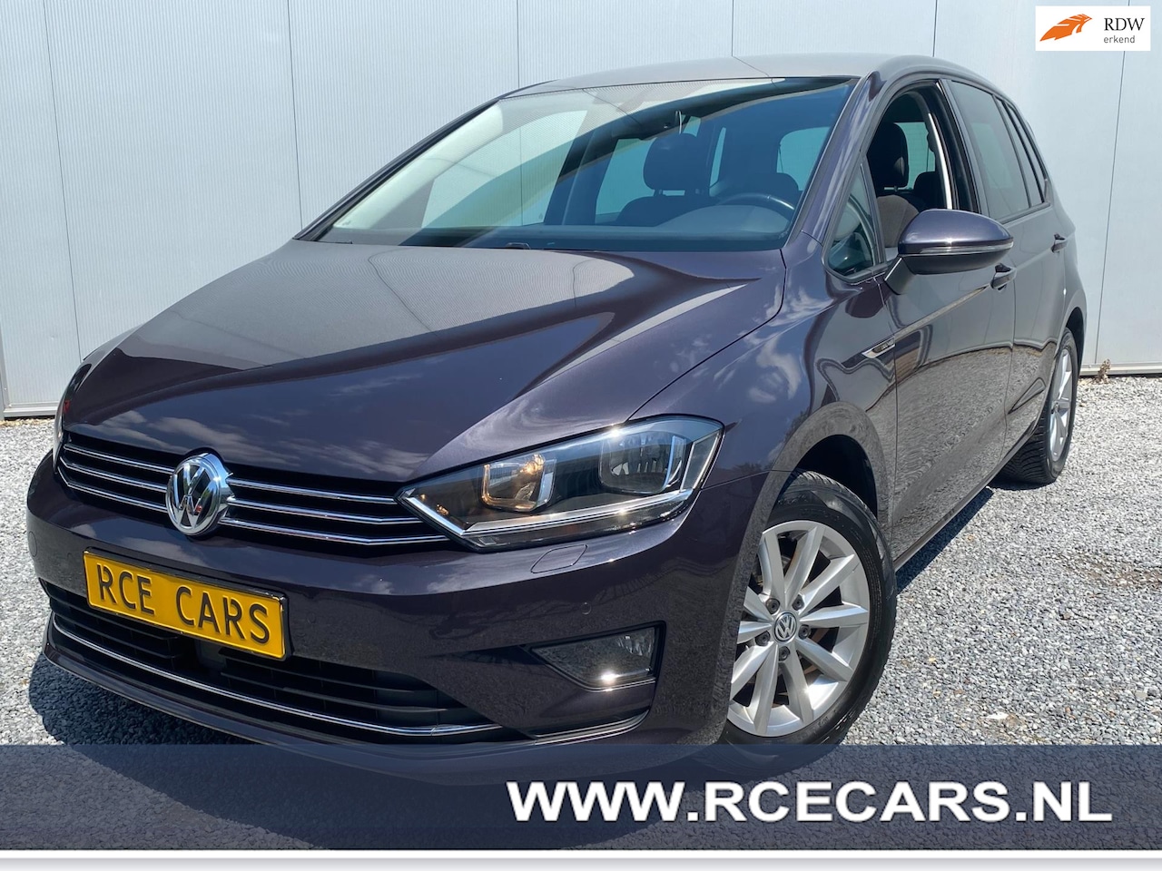 Volkswagen Golf Sportsvan - 1.2 TSI Lounge | Cruisecontr|PDC|Stoelverw|Clima|Front-assist - AutoWereld.nl