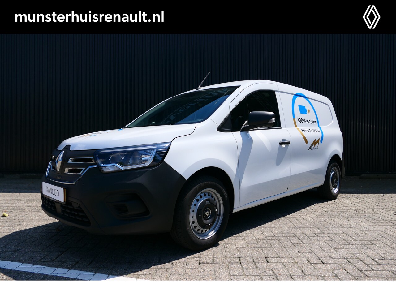 Renault Kangoo E-Tech - Extra L2 11 kW 44 kWh - Cruise, Betimmering, Sensor Achter - AutoWereld.nl