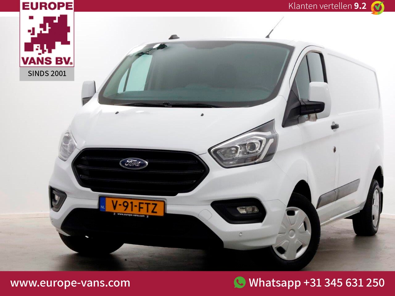 Ford Transit Custom - 2.0 TDCI 130pk L2H1 Trend Camera/Carplay 06-2022 - AutoWereld.nl