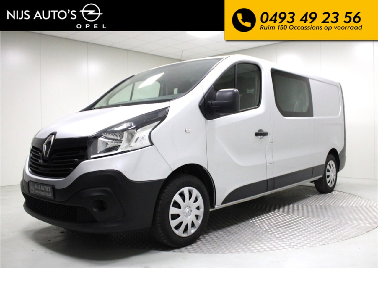 Renault Trafic - 1.6 dCi T29 L2H1 DC Comfort | Comfort | komt geen BTW bij | Lichte Schade | 5 Persoons | A - AutoWereld.nl