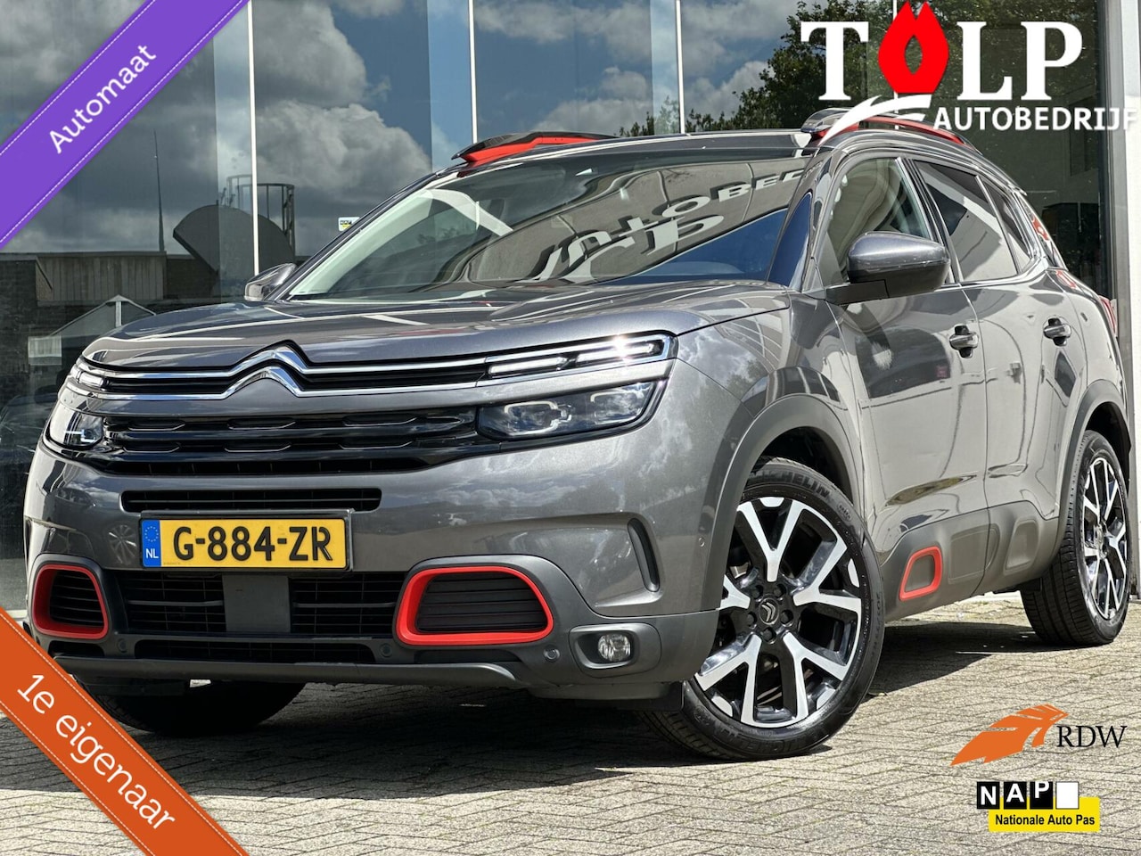 Citroën C5 Aircross - 1.6 PureTech Bns Plus Automaat Pano 2020 - AutoWereld.nl