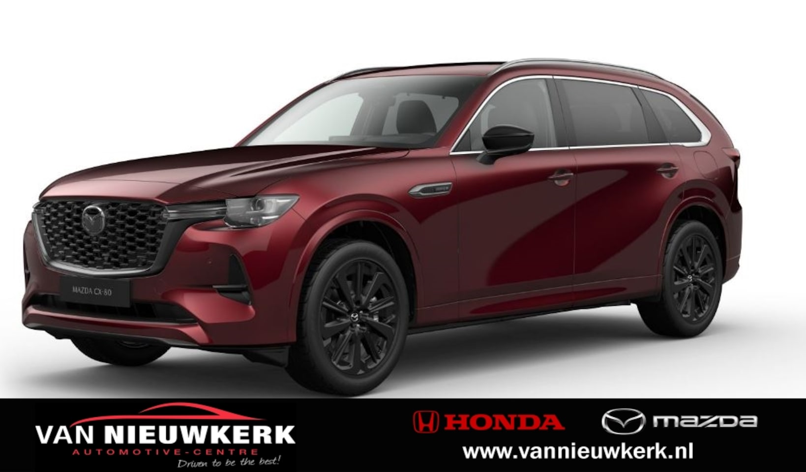 Mazda CX-80 - 2.5 e-Skyactiv PHEV 327pk AWD 8AT Homura Plus Captain Seat Pack - AutoWereld.nl