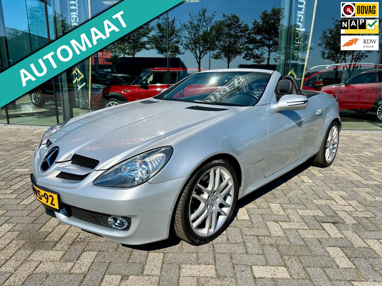 Mercedes-Benz SLK-klasse - 200 Automaat Kompressor Sport, Leder, 18 inch, Bluetooth - AutoWereld.nl