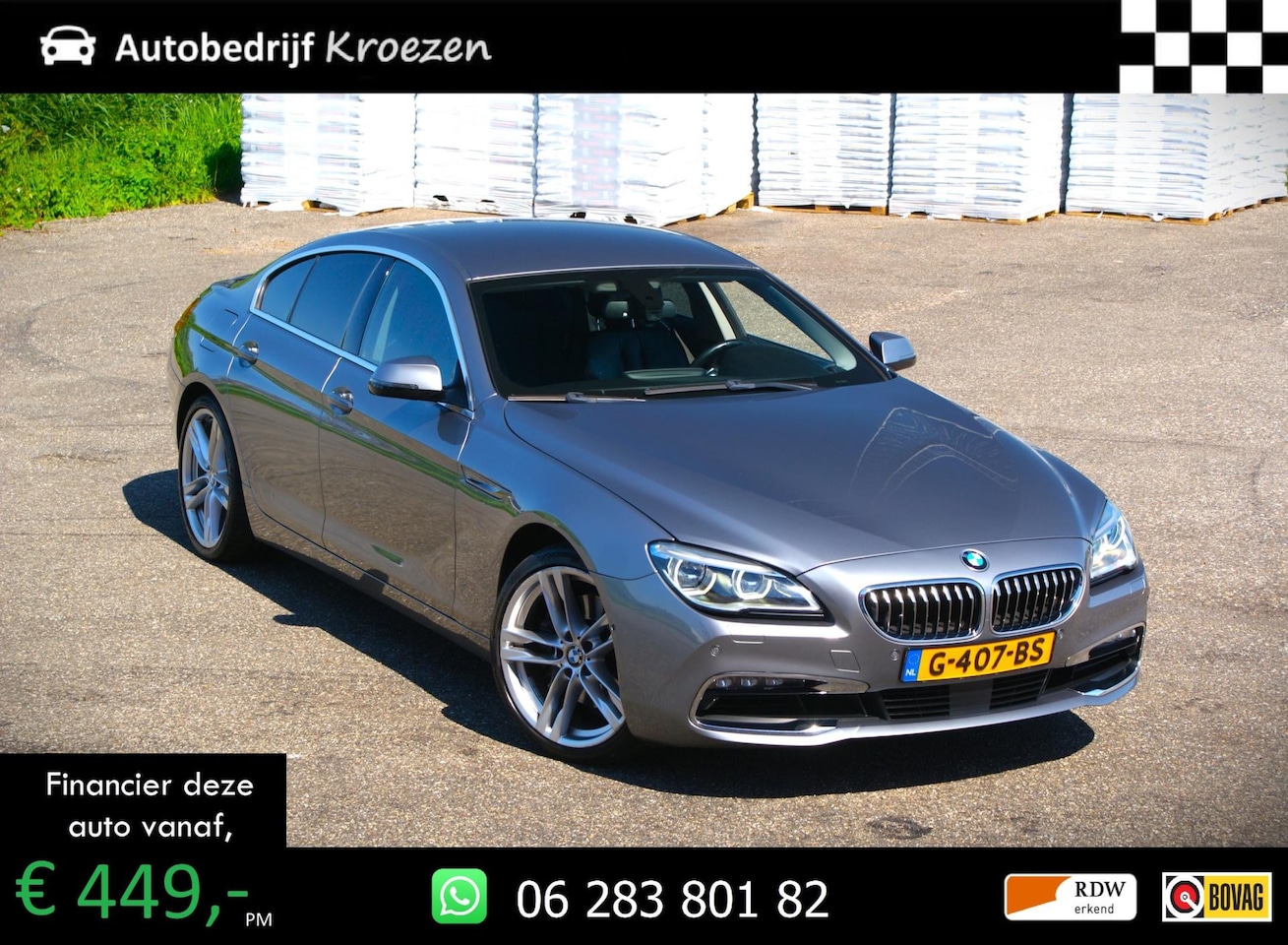 BMW 6-serie Gran Coupé - 640xi High Executive | Soft Close | Camera | H&K | Facelift model | - AutoWereld.nl