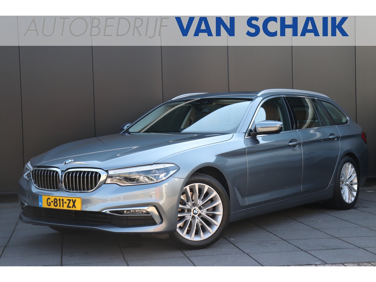 BMW 5-serie Touring - 520i High Executive Edition | NL AUTO | LEDER | MEMORY | PANO | STOELVERWARMING | HEAD-UP - AutoWereld.nl