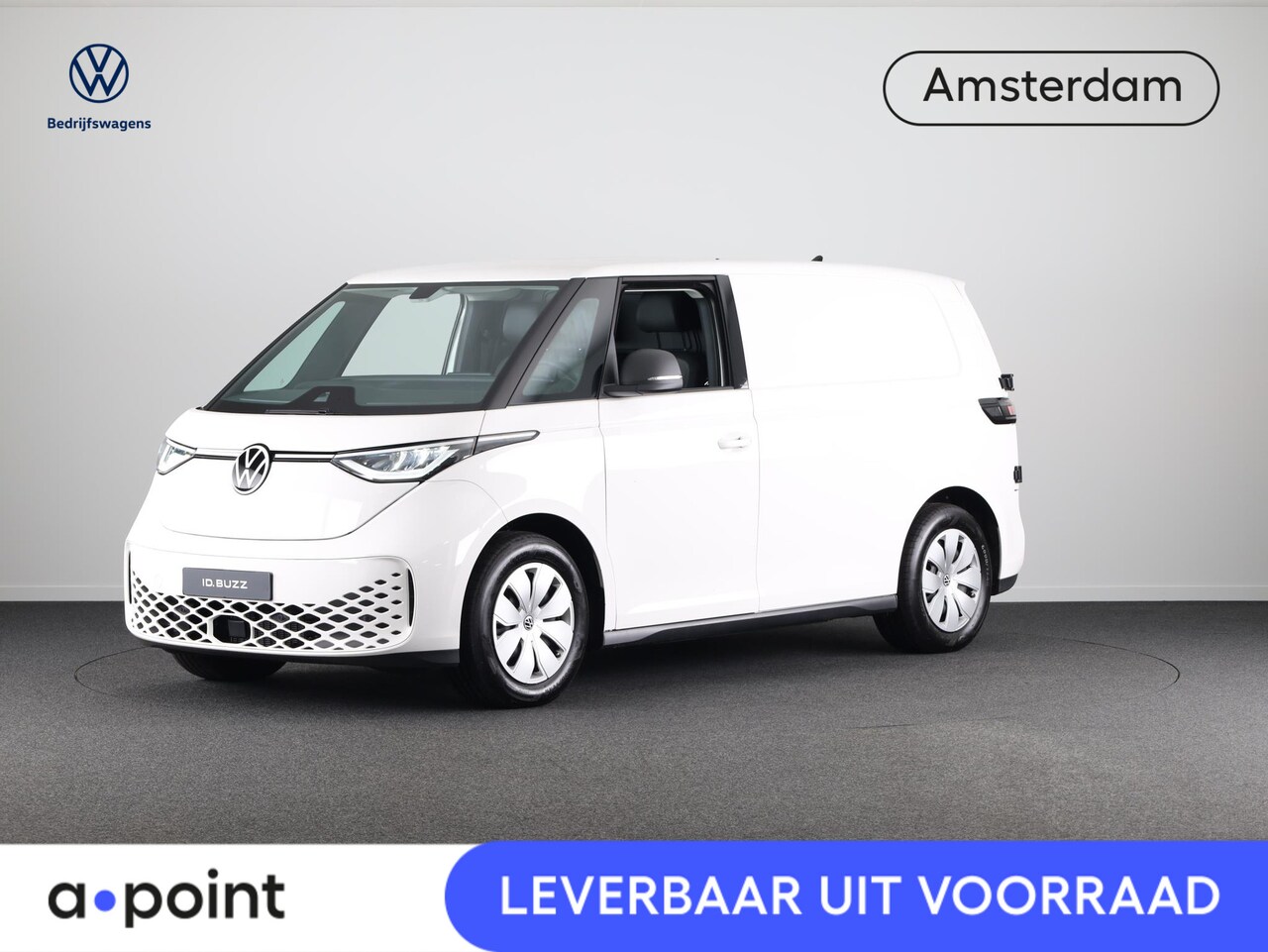 Volkswagen ID. Buzz Cargo - Bedrijfswagens Elektromotor 204 pk) RWD Achterdeuren, Camera RIJKLAARPRIJS!! Voorraad!! - AutoWereld.nl