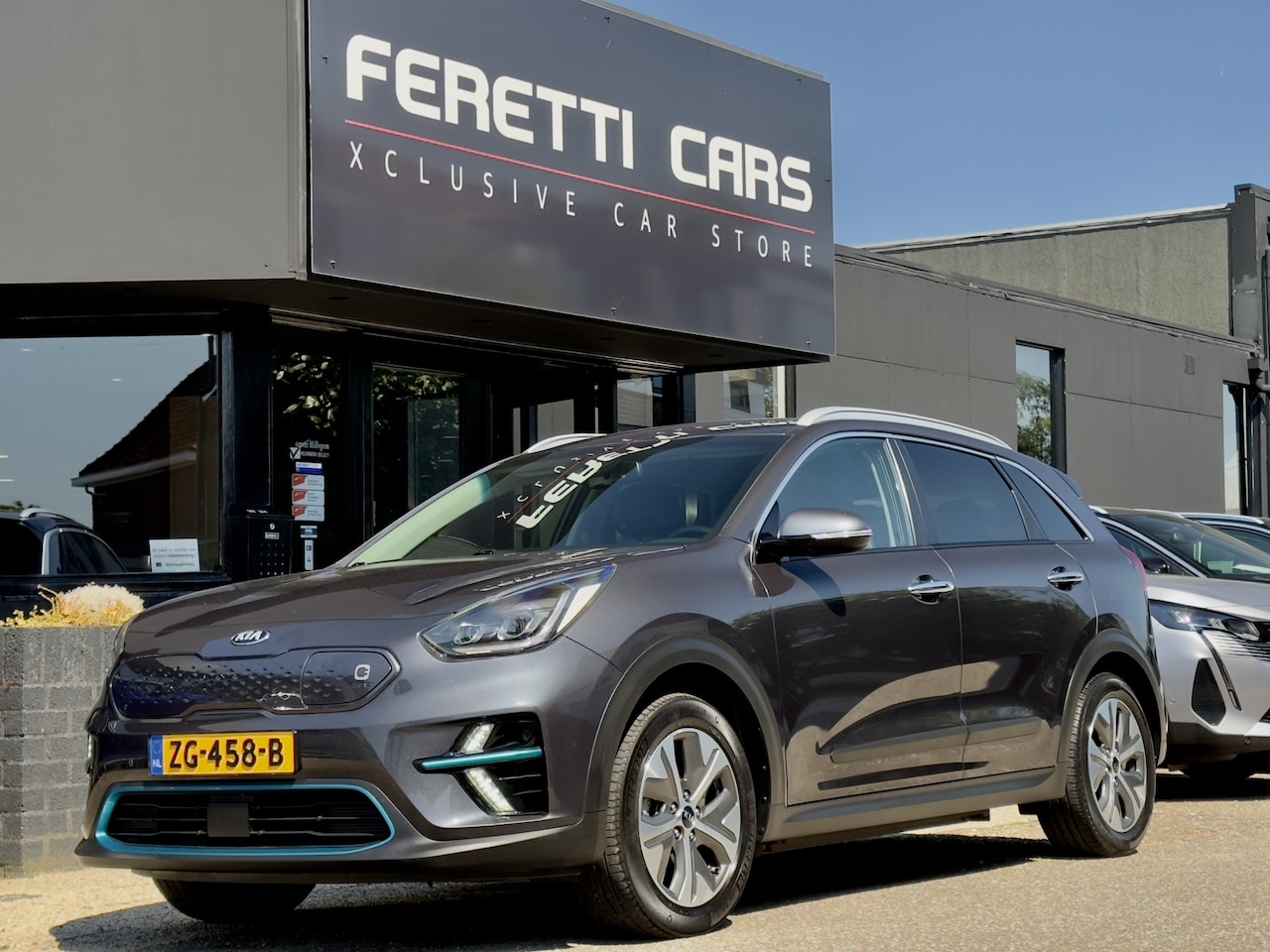 Kia e-Niro - EXECUTIVE 64 KWH AUTOM VOL-LEDER NAVI CAMERA AIRCO LED LMV PDC - AutoWereld.nl