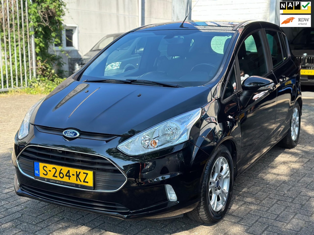 Ford B-Max - 1.0 EcoBoost Style Bj:2015 Airco Stoelverwarming El Ramen Nap - AutoWereld.nl