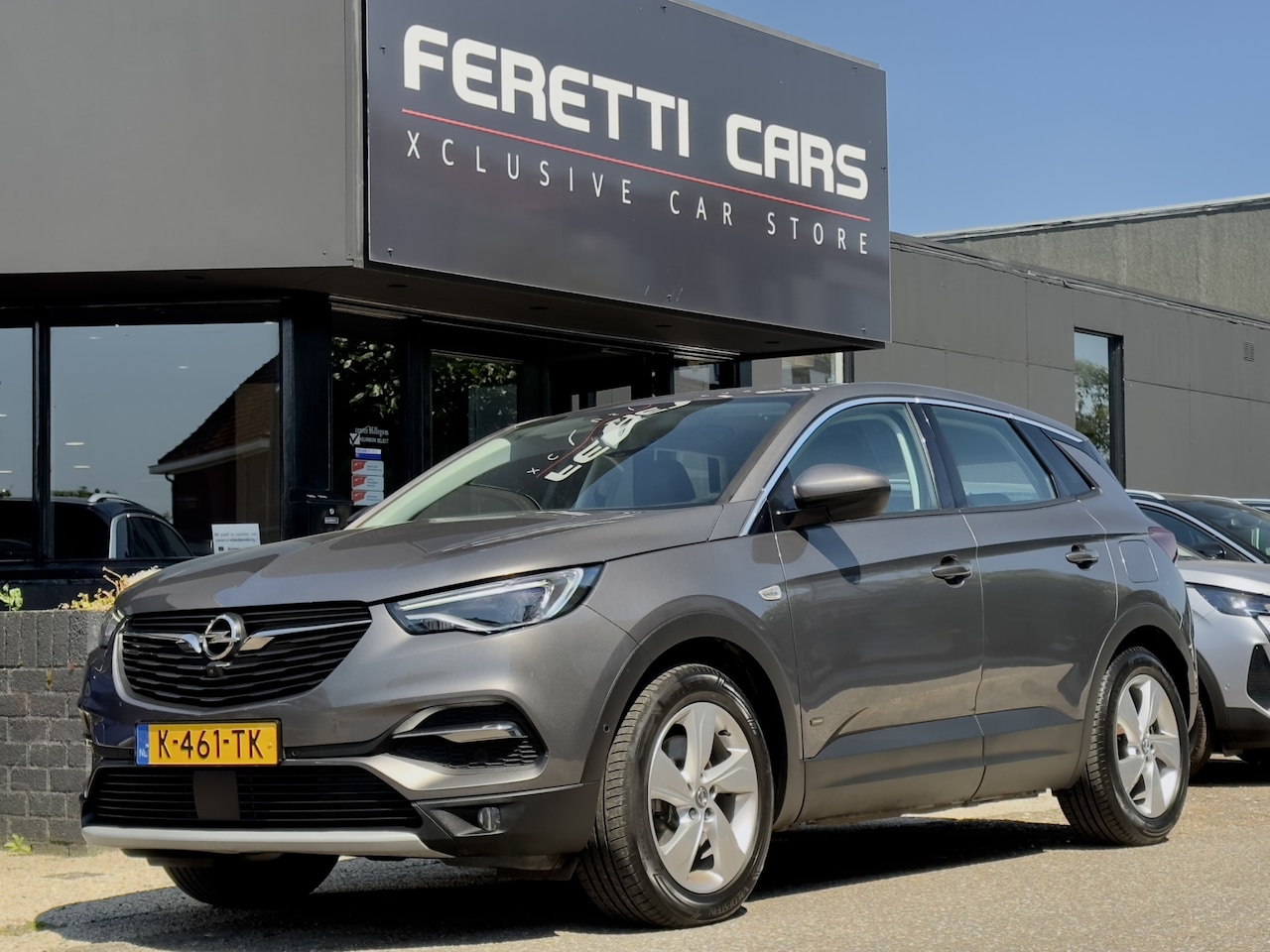 Opel Grandland X - 1.6 AUT6 TURBO HYBRID ELEGANCE 181PK LEDER NAVI CAMERA AIRCO LED LMV PDC - AutoWereld.nl