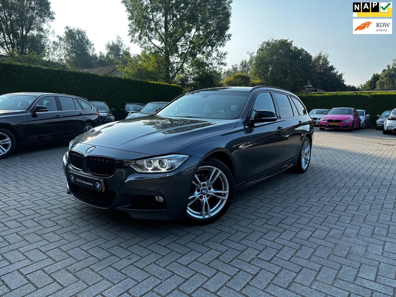 BMW 3-serie Touring - 316i Executive M Sport|Nwe Ketting + Klepseals|Navi|Trekhaak|Sport|Xenon|Nette staat.. - AutoWereld.nl