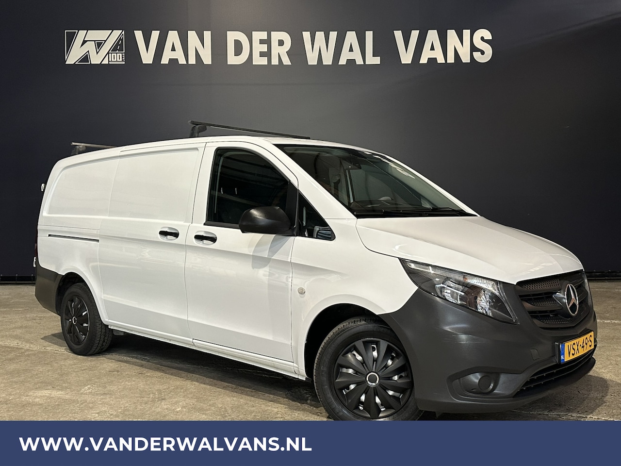 Mercedes-Benz Vito - 114 CDI 136pk L2H1 Euro6 Airco | Camera | Dakdragers Bluetooth telefoonvoorbereiding - AutoWereld.nl