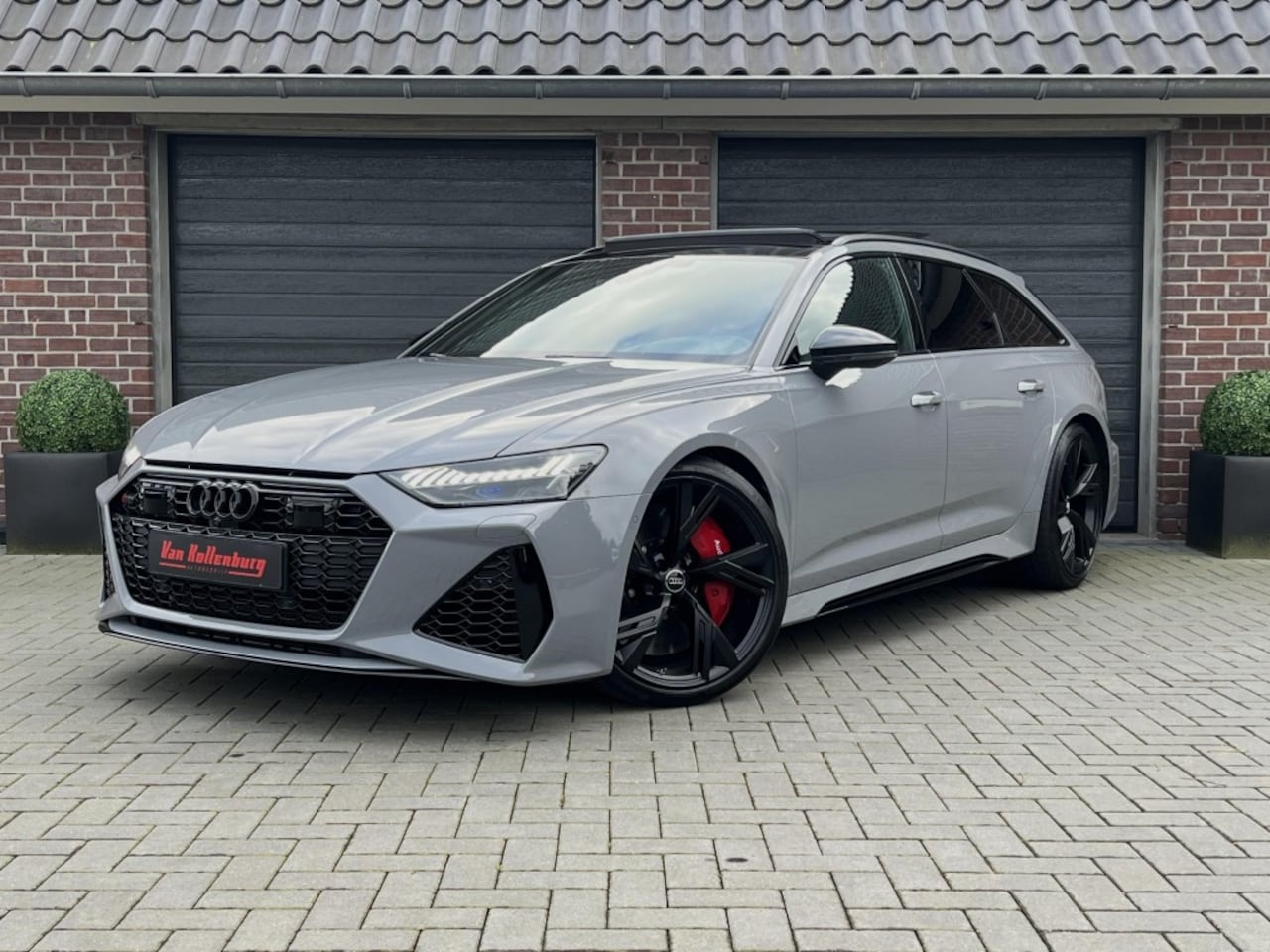 Audi RS6 - 4.0 TFSI QUATTRO 600 PK DYNAMIC PLUS KERAMISCH PANO HU - AutoWereld.nl