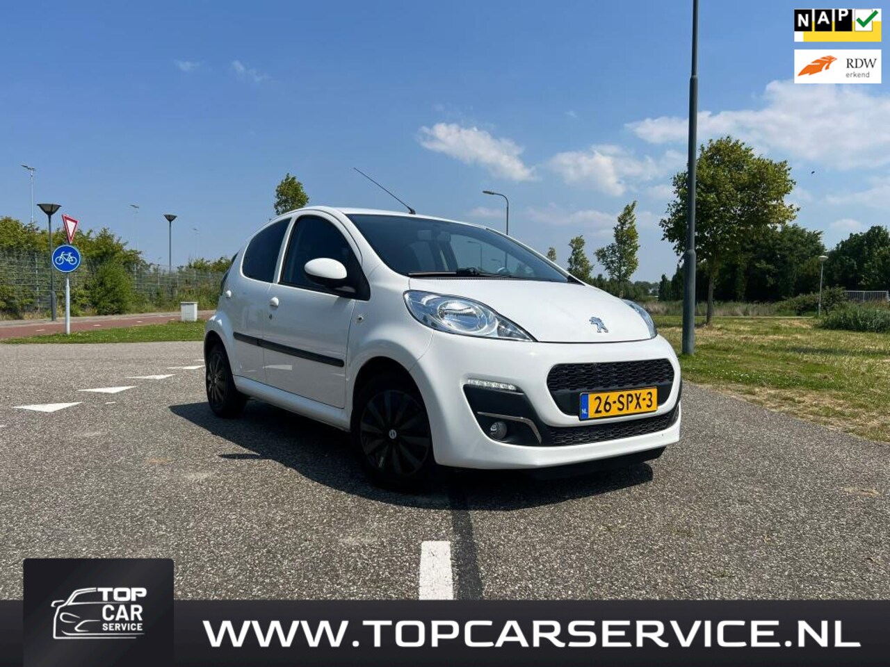 Peugeot 107 - 1.0-12V XS Facelift, Toeren tel,Elekt ramen 5-Deurs, 2din scherm - AutoWereld.nl