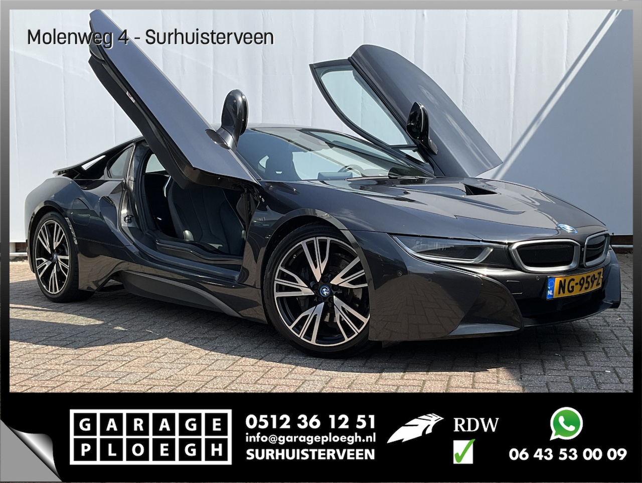 BMW i8 - 1.5 Leer HeadUp 20inch Camera Navi Plug-in Phev - AutoWereld.nl