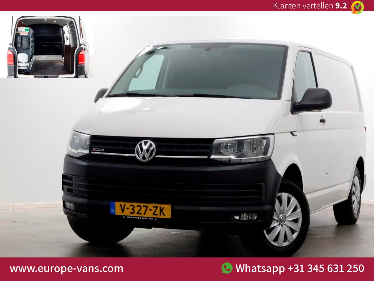 Volkswagen Transporter - T6 2.0 TDI 150pk L1H1 4Motion 4X4 DSG-Automaat Achterklep 05-2019 - AutoWereld.nl