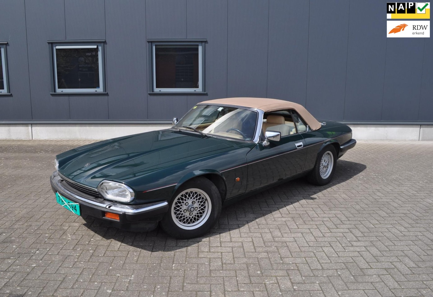 Jaguar XJS - 4.0 de XJS Convertible uit de Serie Maxima, ex auto Harry de Winter. - AutoWereld.nl