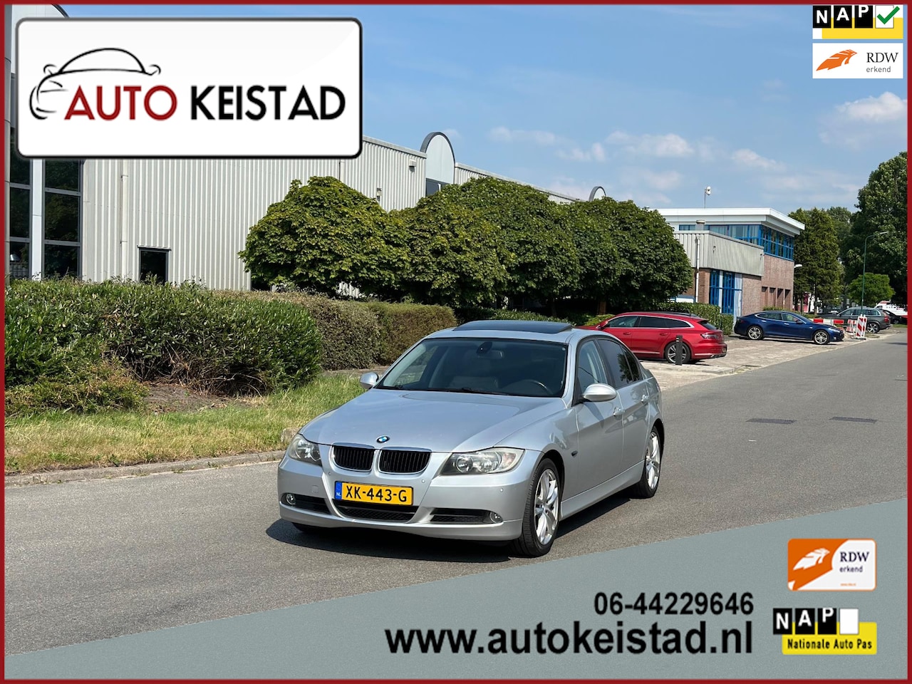 BMW 3-serie - 320i AUTOMAAT SCHUIFDAK/LEDER/NAVIGATIE! VELE OPTIES! - AutoWereld.nl