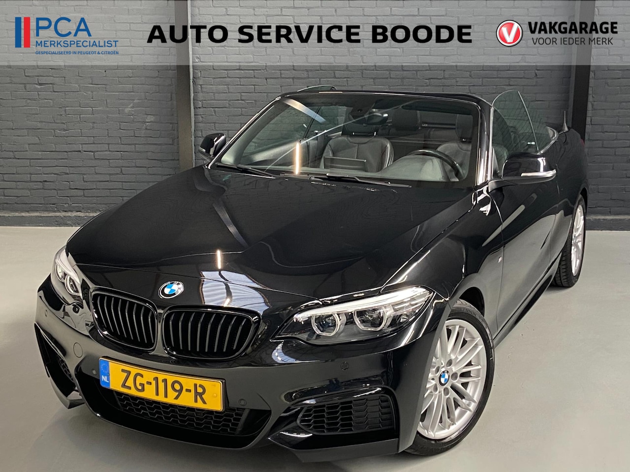 BMW 2-serie Cabrio - 218i (136pk) M-Sport automaat - leder - stuurverwarming - AutoWereld.nl