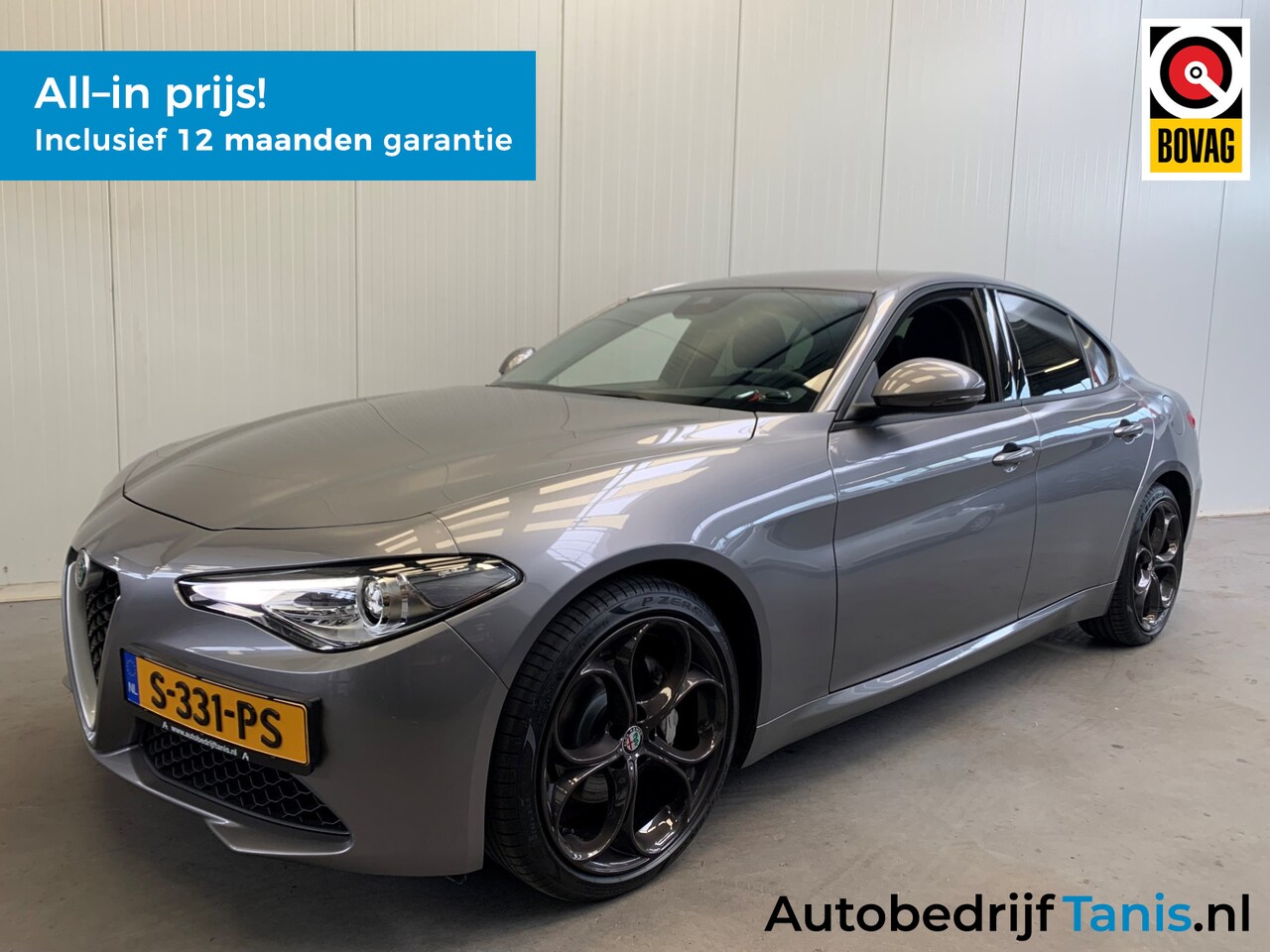 Alfa Romeo Giulia - 2.0T Super 200PK NAVI-LEDER-ECC-XENON-LMV.19-PDC-ADAPTIVE CRUISE CONTROL-LANE ASSIST - AutoWereld.nl