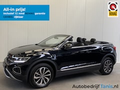 Volkswagen T-Roc Cabrio - 1.5 TSI 150PK Style ADAPT.CRUISE-LANE ASSIST-NAVI by CARPLAY-AIRCO/ECC-PDC-LMV-PARC ASSIST