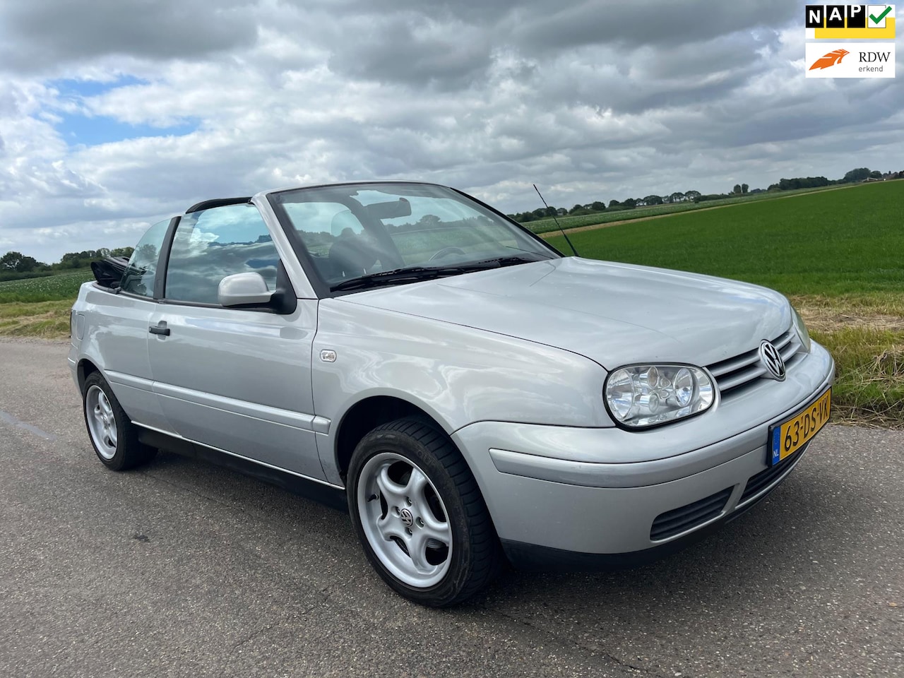 Volkswagen Golf Cabriolet - 1.8 Trendline / topstaat - AutoWereld.nl