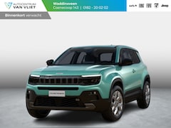 Jeep Avenger - 1.2 Longitude | Airco | Adapt. Cruise | 17" | Camera | Privacy glass