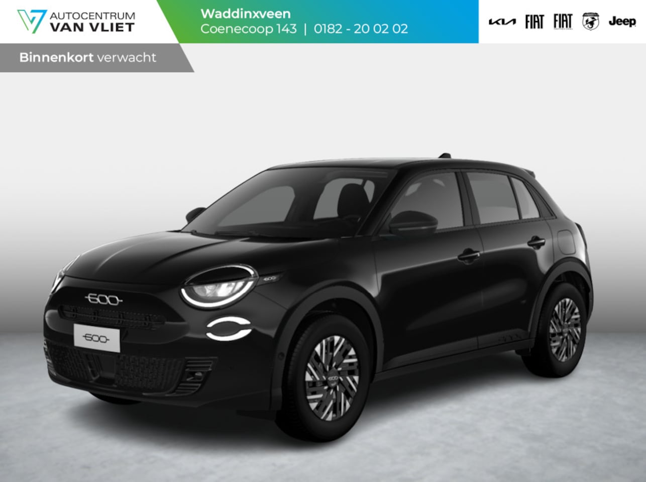 Fiat 600 - 1.2 Hybrid Urban | Automaat | PDC | Cruise | Airco | Apple Carplay - AutoWereld.nl