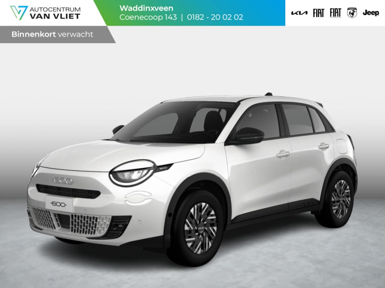 Fiat 600 - 1.2 Hybrid Urban | Automaat | PDC | Cruise | Airco | Apple Carplay - AutoWereld.nl