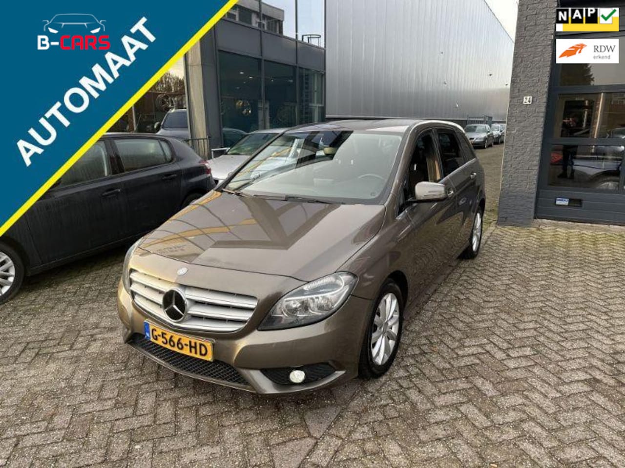 Mercedes-Benz B-klasse - 200 LED|NAVI|CAMERA|AUTOM|NWMODEL!! - AutoWereld.nl