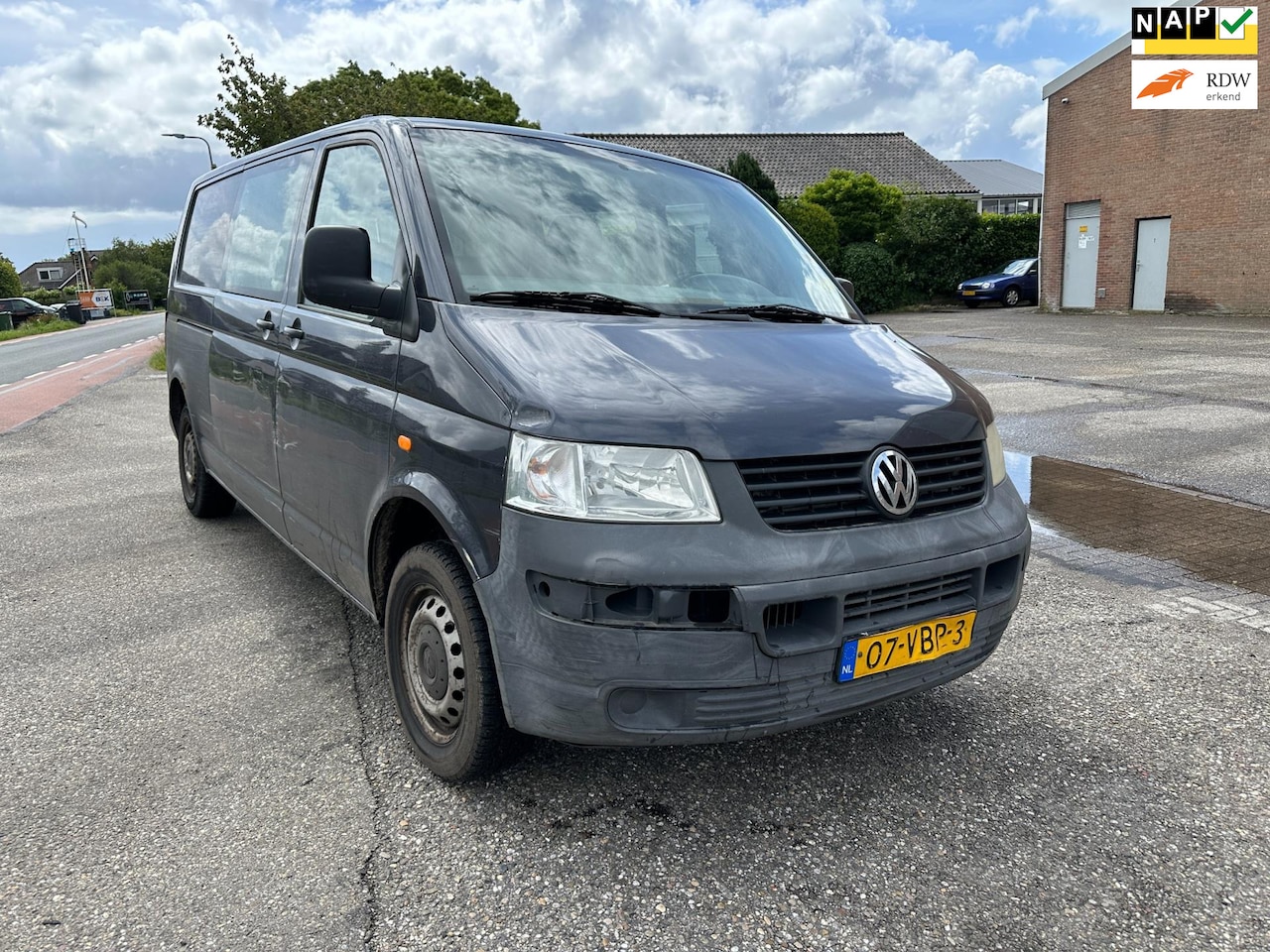 Volkswagen Transporter - 2.5 TDI 340 Trendline DubbelCabine AIRCO - AutoWereld.nl