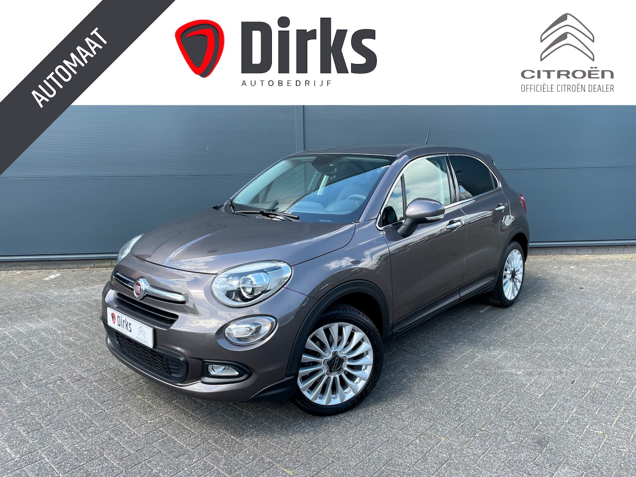 Fiat 500 X Cross - 140pk CrossPlus (Xenon - Navigatie - Automatische Airco - Keyless Entry - 18") - AutoWereld.nl