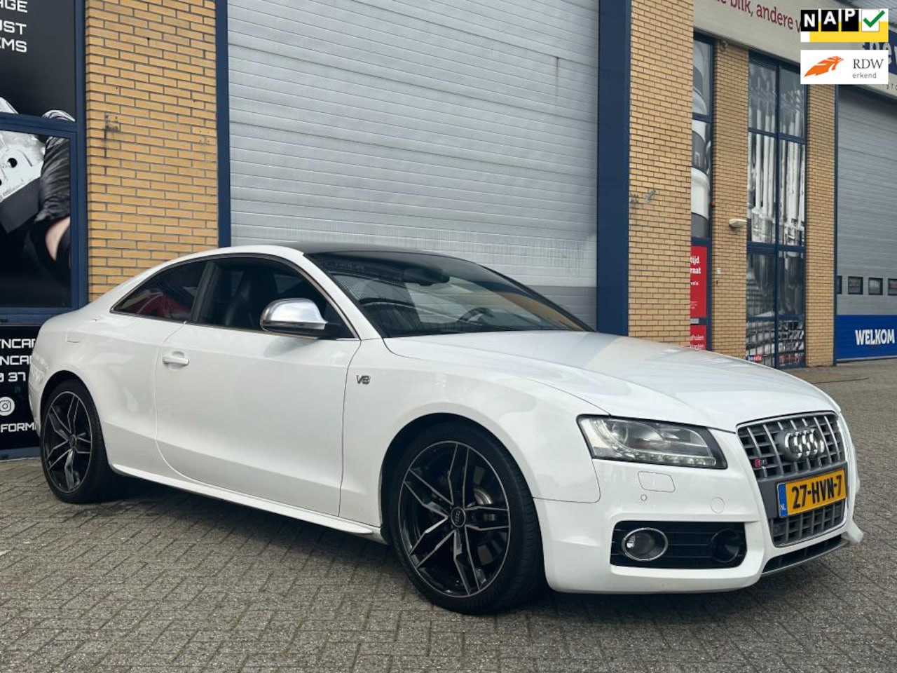 Audi A5 Coupé - 4.2 FSI S5 quattro Pro Line 4.2 FSI S5 quattro Pro Line, Zeer mooi, Climat, Pdc, Automaat, Origineel nl, 19 inch, navi - AutoWereld.nl