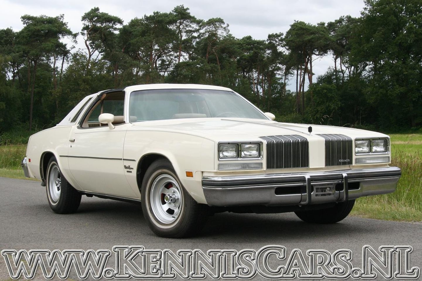 Oldsmobile Cutlass - 1977 Supreme Brougham T-roof Coupe Cabrio - AutoWereld.nl