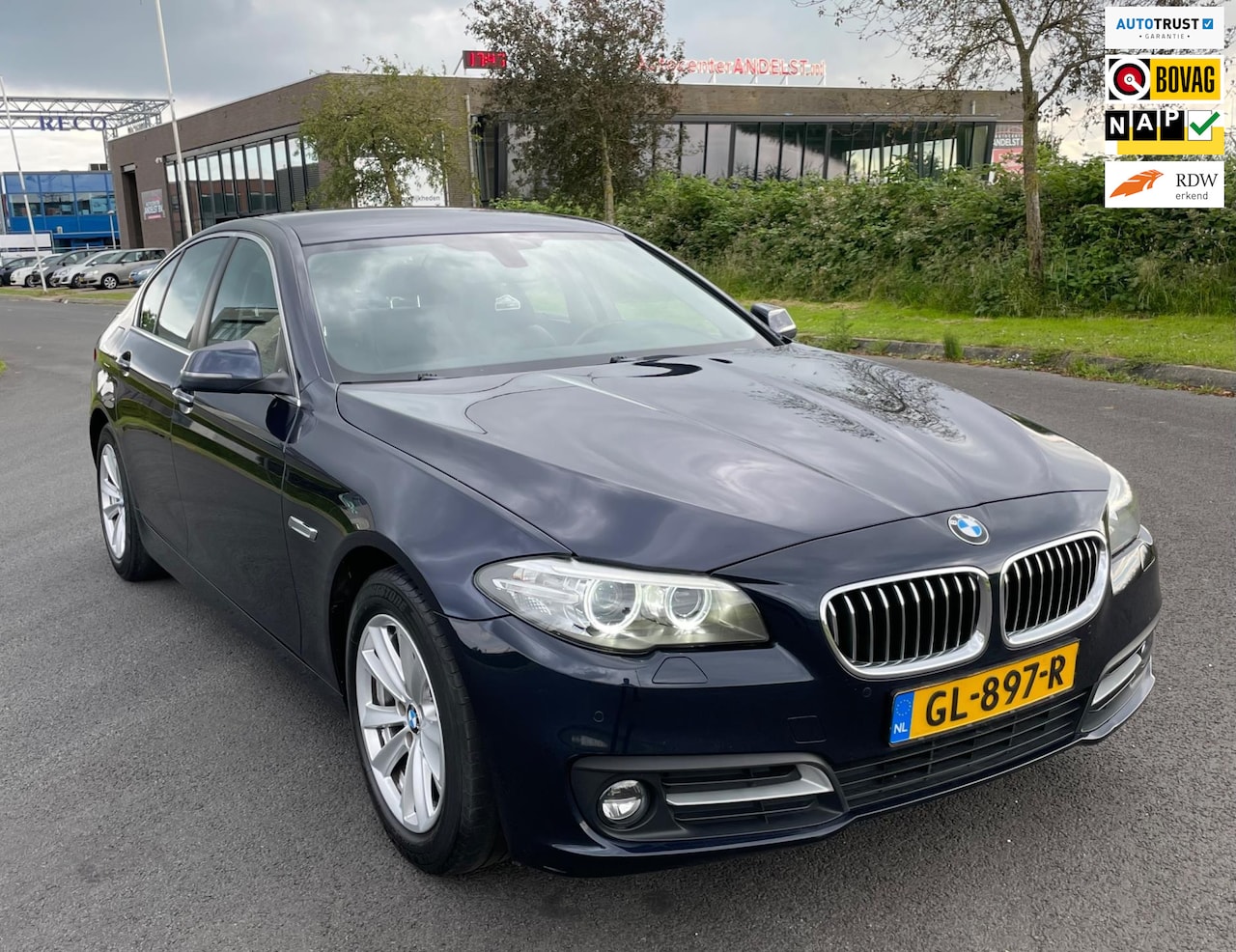 BMW 5-serie - 520i High Executive AUT, 184PK, 1E EIG AFK, GEEN IMPORT, NAP! - AutoWereld.nl