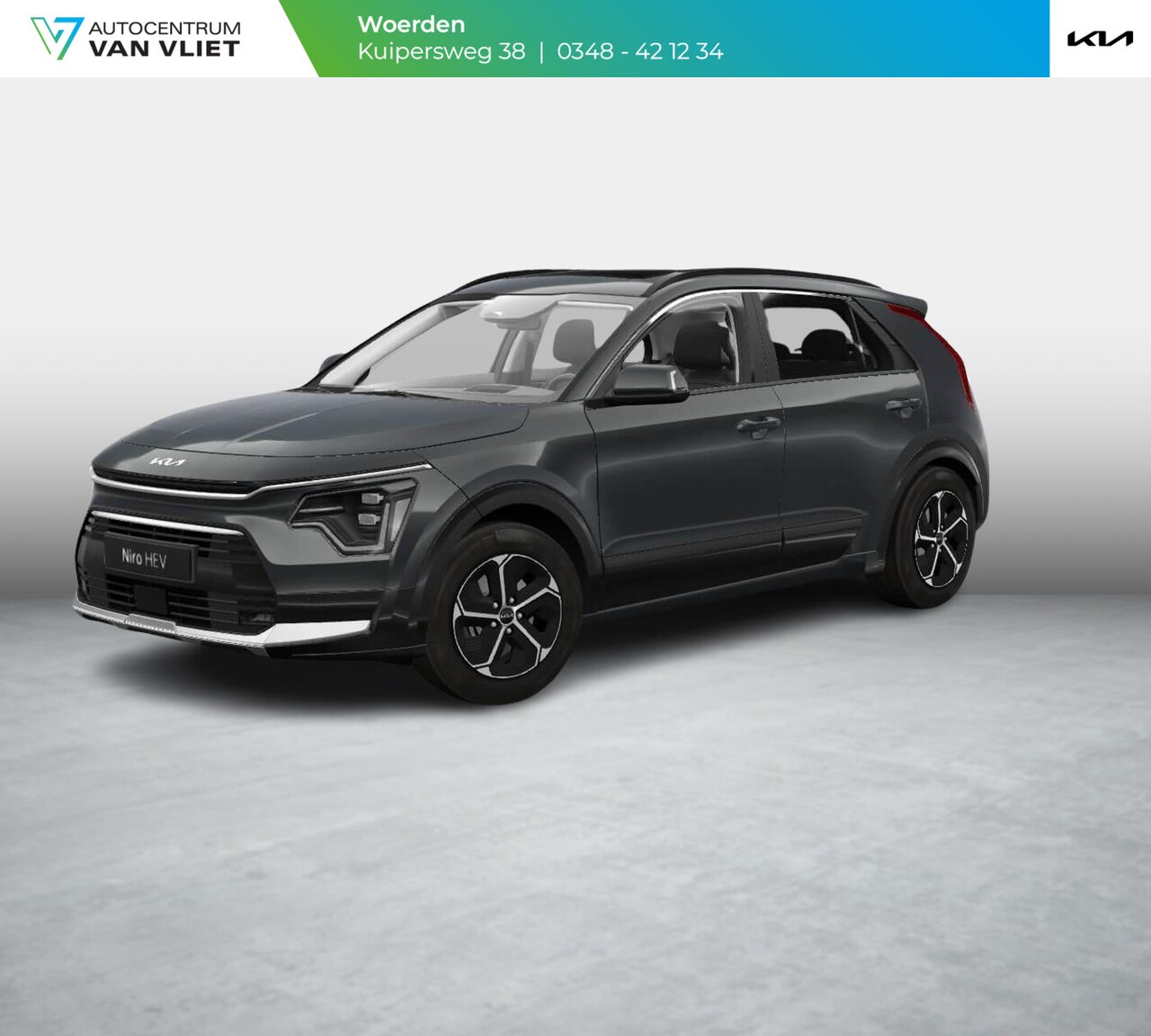 Kia Niro - 1.6 GDi Hybrid DynamicPlusLine | Aug leverbaar | LED | Clima | Navi | Carplay | Stoel-/stu - AutoWereld.nl