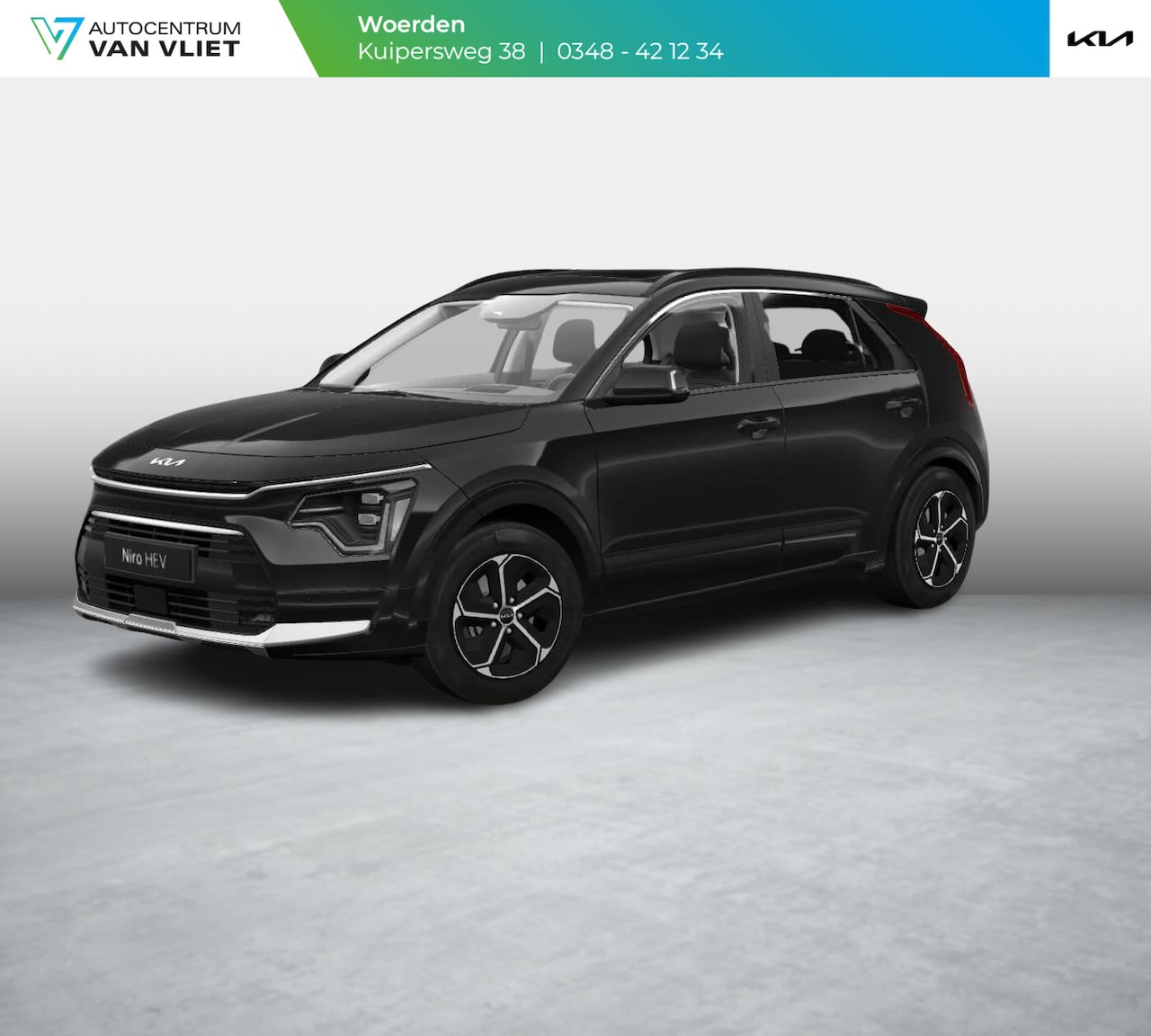 Kia Niro - 1.6 GDi Hybrid DynamicPlusLine | Sept leverbaar | LED | Clima | Navi | Carplay | Stoel-/st - AutoWereld.nl