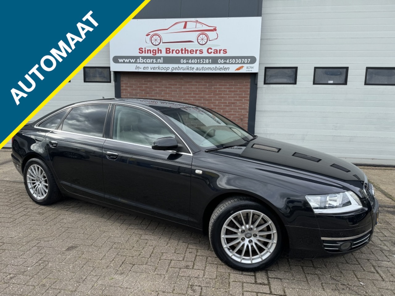 Audi A6 Limousine - Limo 4.2 FSI V8 Quattro AUT KEYLEES NAP Y-TIMER!!! - AutoWereld.nl