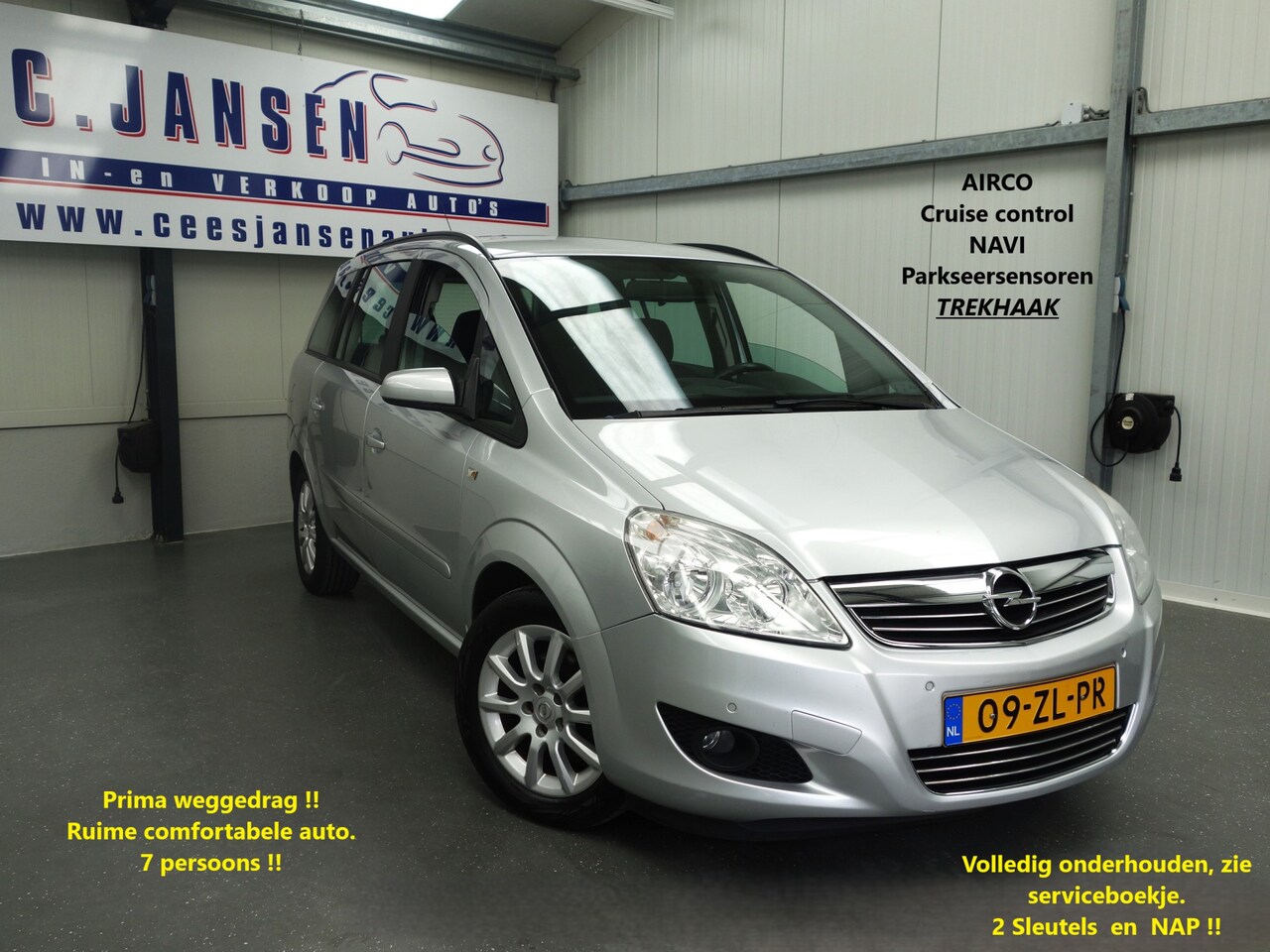 Opel Zafira - 1.8 Temptation KEURIGE AUTO !!! - AutoWereld.nl