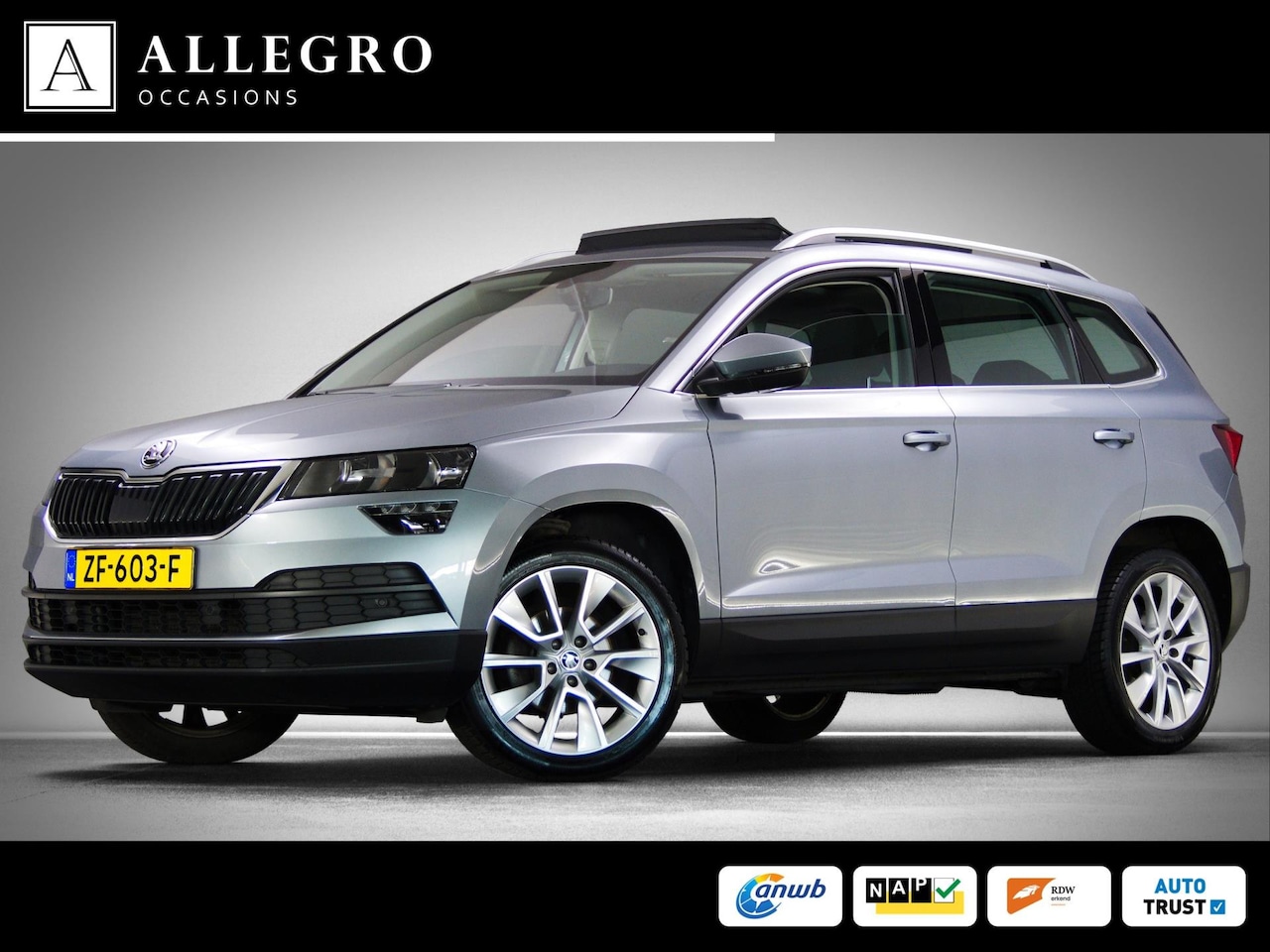 Skoda Karoq - 1.5 TSI ACT Ambition Business (SCHUIF-/KANTELDAK, APPLE CARPLAY/ANDROID AUTO, NAVIGATIESYS - AutoWereld.nl