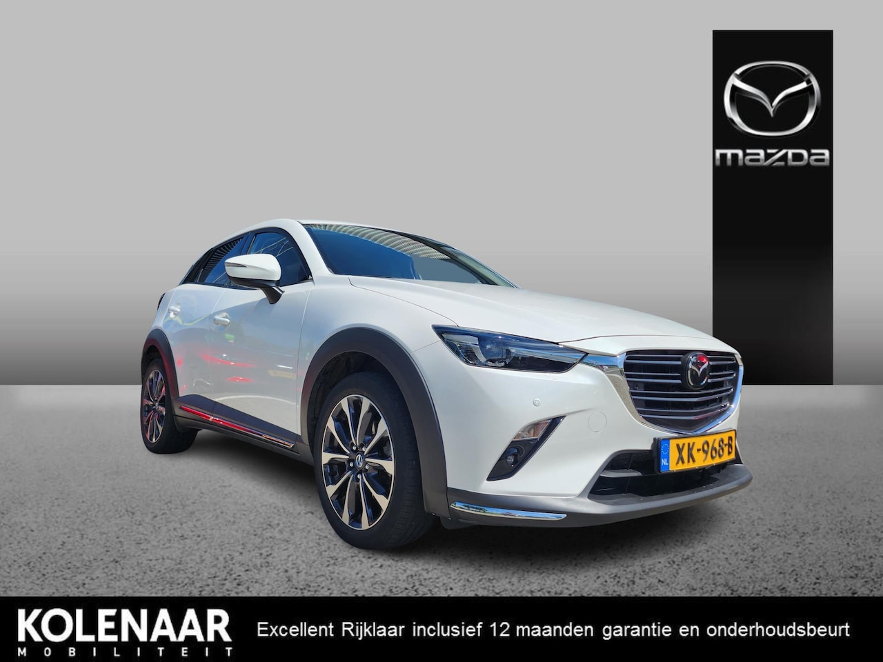 Mazda CX-3 - Automaat 2.0 Sky-G 120 GT-M /Dealeronderhouden/Navi/ECC/Adaptive/HUD/Keyless/PDC V+A - AutoWereld.nl