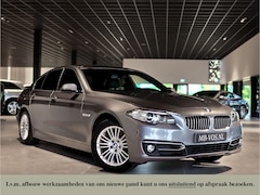 BMW 5-serie - 520d Executive Luxury Leder|Prof Navi|Verwarmde Stoelen|LED