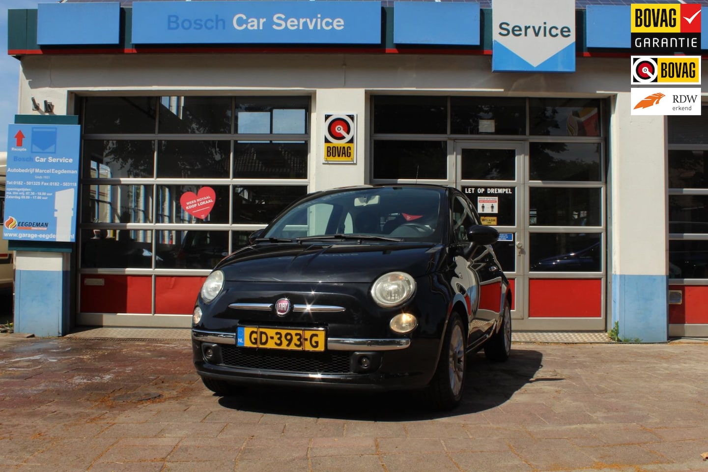 Fiat 500 - 1.2 BiColore 1.2 Bicolore - AutoWereld.nl