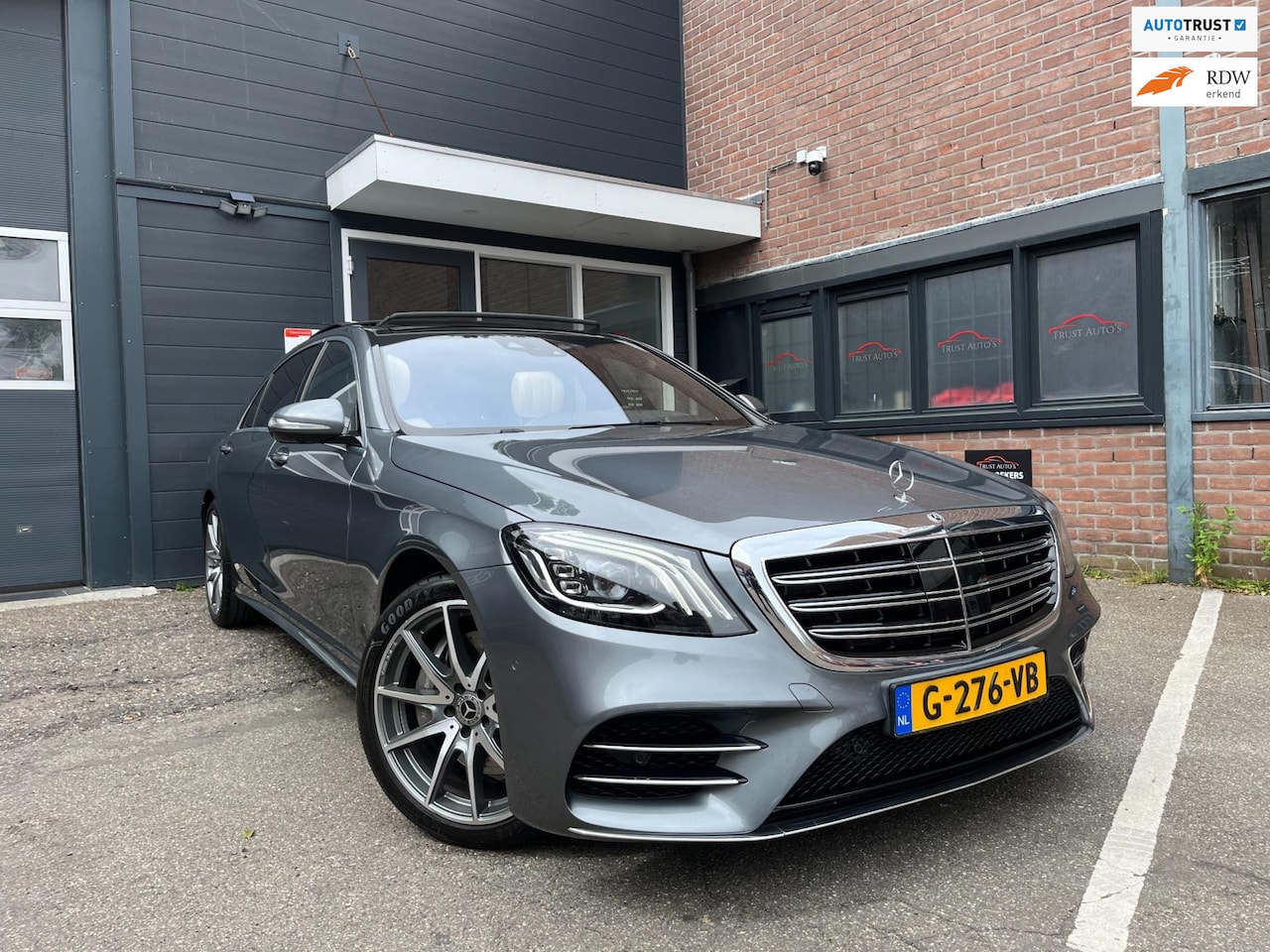 Mercedes-Benz S-klasse - 560 4Matic Lang Premium Plus BTW VOERTUIG|BURMESTER|4x MASSAGE|PANO - AutoWereld.nl