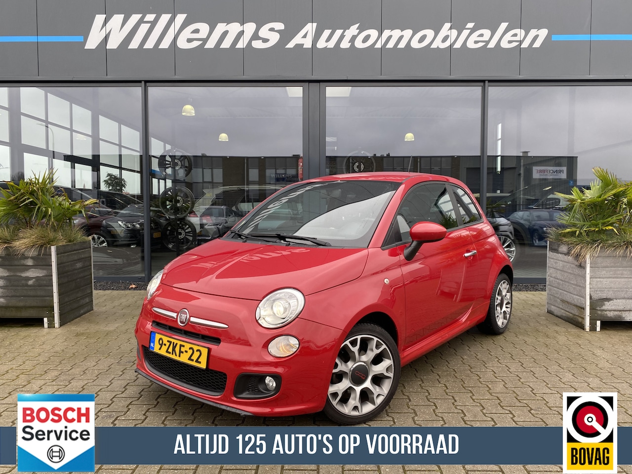 Fiat 500 - 0.9 TwinAir Turbo 500S Climate Control , LM Velgen - AutoWereld.nl