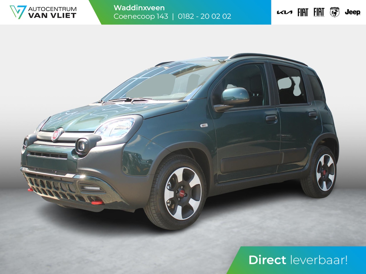 Fiat Panda - Hybrid Cross | MY24 | Airco | Bluetooth Dakrails | LED | PDC | Uit voorraad leverbaar ! - AutoWereld.nl